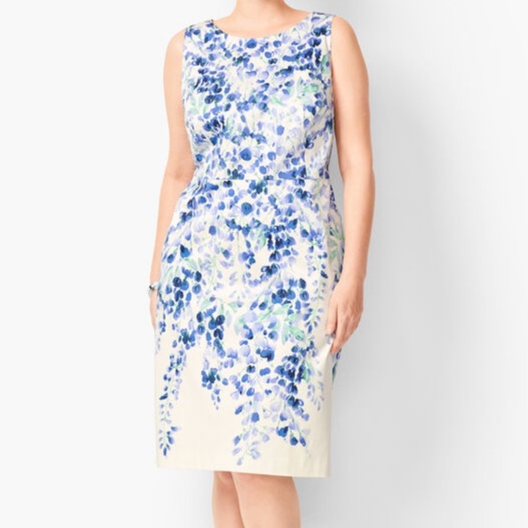 Rsvp by Talbots PASTEL FLORAL SHEATH DRESS special occasion plus size 20W - Picture 1 of 5